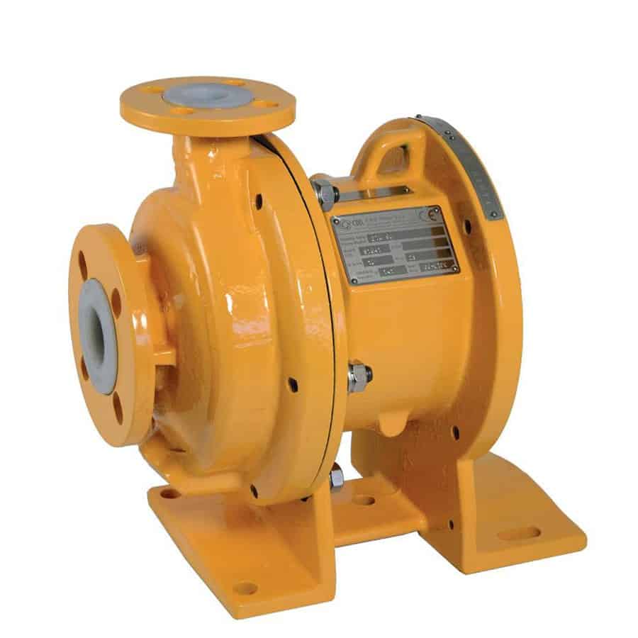 ETN EVO plastic lined mag drive pump