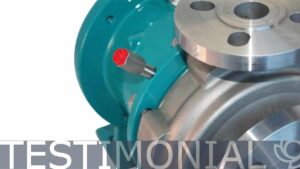 Testimonial re mag drive pumps