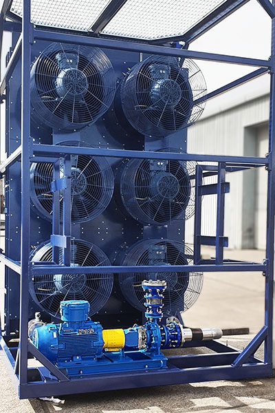 Pumping the cooling system 1 The diesel engine cooling system with a CDR TCH centrifugal pump to recirculate the fluid