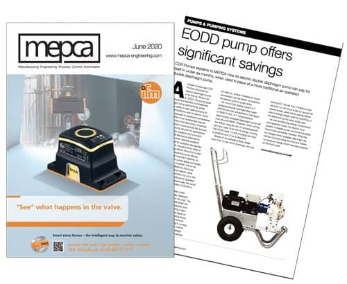 screengrab of the eodd article in MEPCA magazine