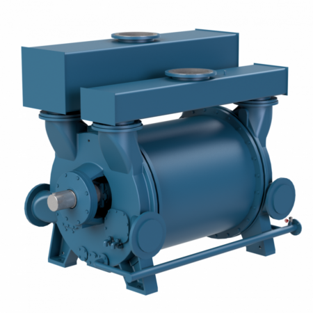 A TRSK liquid ring vacuum pump from Pomperavaini supplied by CDR Pumps (UK) Ltd