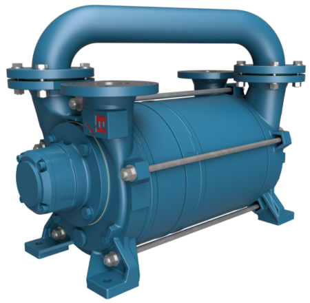 A TRH liquid ring vacuum pump from Pomperavaini supplied by CDR Pumps (UK) Ltd