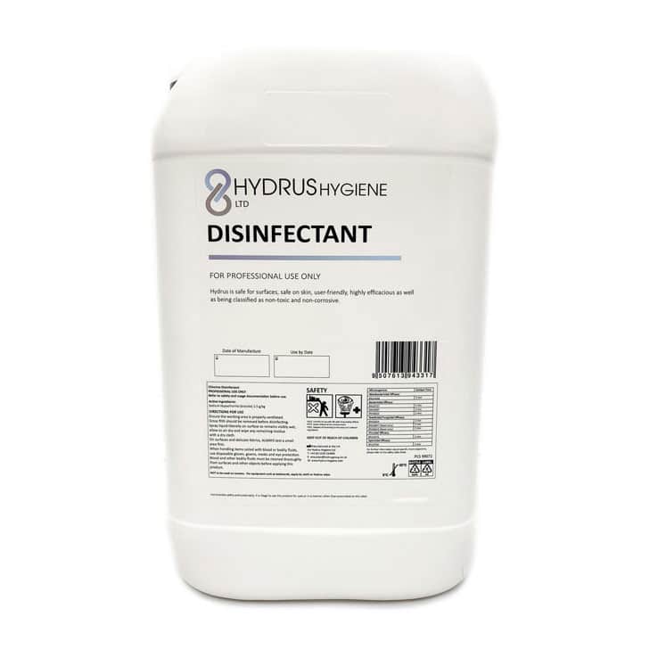 Hydrus Disinfectant – 25 Litres