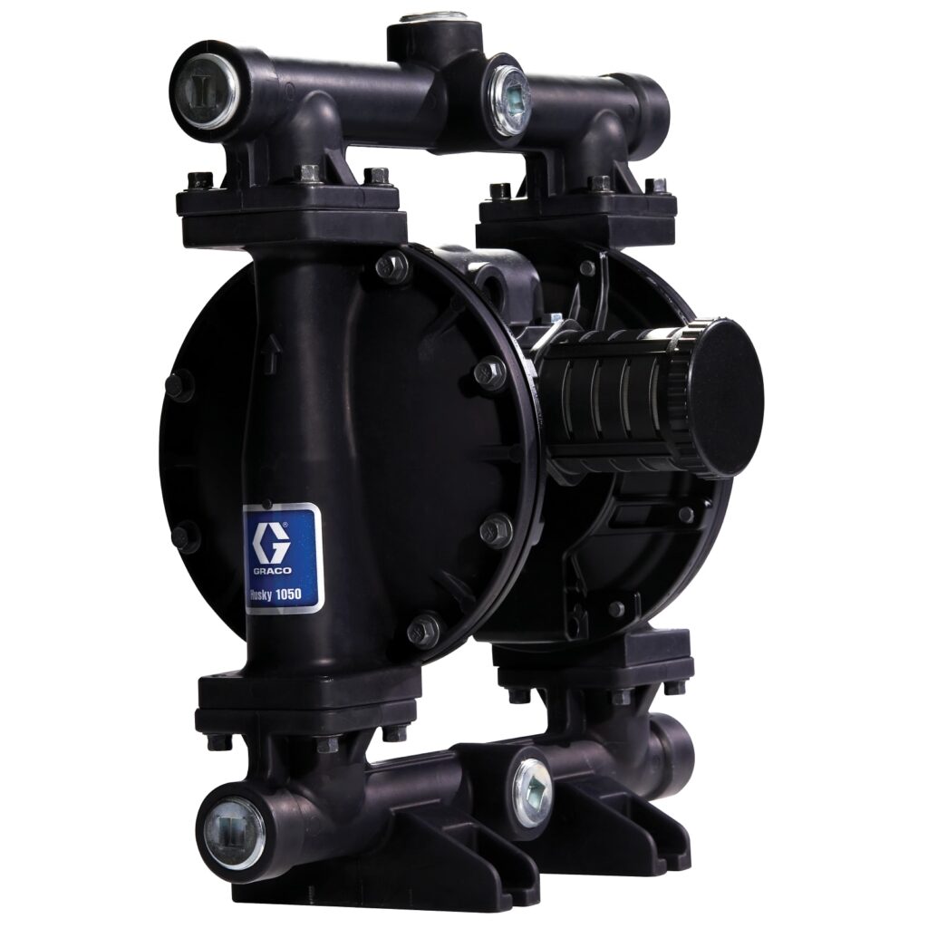 Graco Husky 1050 1″ Diaphragm Pump Stainless Steel / PTFE (651539)