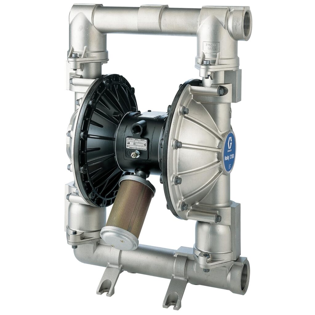 Graco Husky 2150 2″ Diaphragm Pump Stainless Steel / PTFE (657828)
