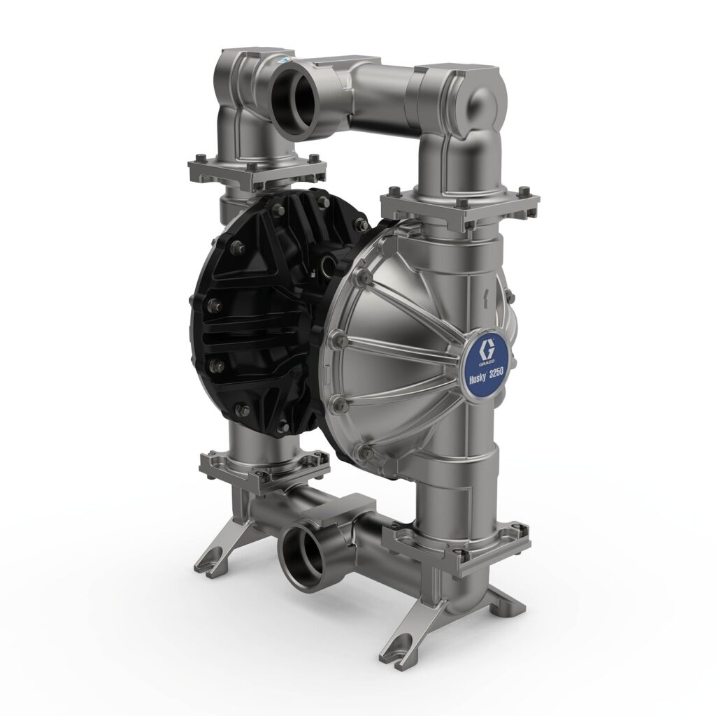 Graco Husky 3250 3″ Diaphragm Pump Stainless Steel / PTFE (660039)